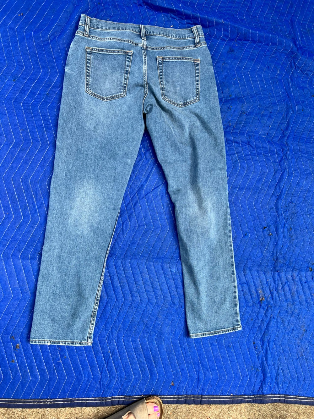 Good Fellow Men's Medium Blue Slim Straight Jeans